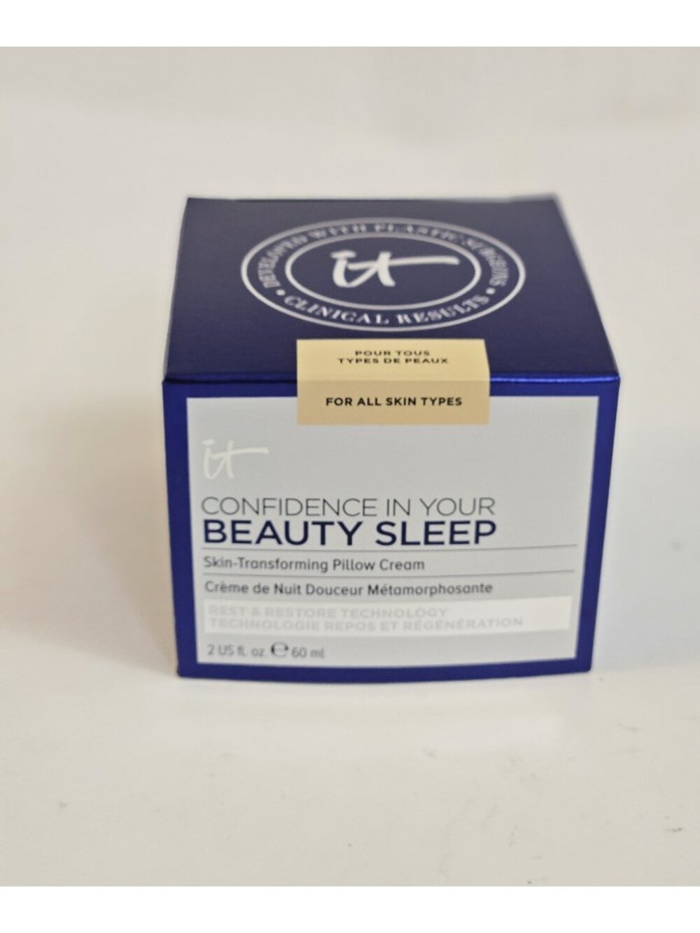 IT Cosmetics Confidence in Your Beauty Sleep Cream - 2oz NiB